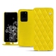 Lederschutzhülle Samsung Galaxy S20 Ultra 5G - Jaune fluo - Couture