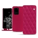 硬质真皮保护套 Samsung Galaxy S20 Ultra 5G - Rose fluo - Couture
