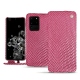 Custodia in pelle Samsung Galaxy S20 Ultra 5G - Serpent ciclamino
