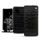 Lederschutzhülle Samsung Galaxy S20 Ultra 5G - Crocodile nero
