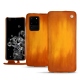 Lederschutzhülle Samsung Galaxy S20 Ultra 5G - Orange Patine