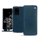 Lederschutzhülle Samsung Galaxy S20 Ultra 5G - Blu mediterran