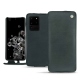 Samsung Galaxy S20 Ultra 5G leather case - Blu marino