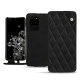 Capa em pele Samsung Galaxy S20 Ultra 5G - Negre poudro - Couture