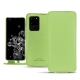 Samsung Galaxy S20 Ultra 5G leather case - Vert olive PU