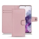 硬质真皮保护套 Samsung Galaxy S20 - Rose ( Nappa - Pantone 2365C ) 