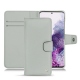Lederschutzhülle Samsung Galaxy S20 - Gris ( Nappa - Pantone W428C ) 
