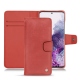 Funda de piel Samsung Galaxy S20 - Cerise vintage ( Pantone 185C ) 