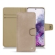 Housse cuir Samsung Galaxy S20 - Taupe vintage ( Pantone 7530C ) 