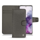 Samsung Galaxy S20 leather case - Anthracite ( Pantone 424C ) 