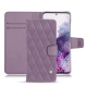 Custodia in pelle Samsung Galaxy S20 - Lilas - Couture ( Nappa - Pantone 2645U ) 