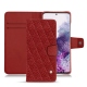 Capa em pele Samsung Galaxy S20 - Tomate - Couture ( Pantone 187C ) 