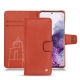 Funda de piel Samsung Galaxy S20 - Arange clouquié
