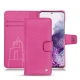 Samsung Galaxy S20 leather case - Rose BB