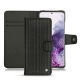 Capa em pele Samsung Galaxy S20 - Abaca nero