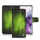 硬质真皮保护套 Samsung Galaxy S20 - Vert Patine