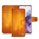 Funda de piel Samsung Galaxy S20 - Orange Patine