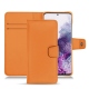 Custodia in pelle Samsung Galaxy S20 - Orange PU