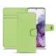 Capa em pele Samsung Galaxy S20 - Vert olive PU