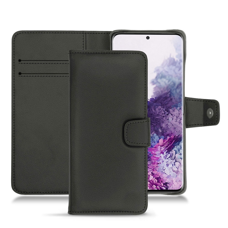 Housse cuir Samsung Galaxy S20 - Noir PU
