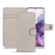 硬质真皮保护套 Samsung Galaxy S20 - Taupe innocent