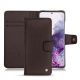 Custodia in pelle Samsung Galaxy S20 - Marron envoûtant