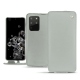 Housse cuir Samsung Galaxy S20+ 5G - Gris ( Nappa - Pantone W428C ) 