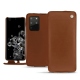 Housse cuir Samsung Galaxy S20+ 5G - Marron ( Nappa - Pantone 1615C ) 