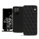 Capa em pele Samsung Galaxy S20+ 5G - Ebène - Couture ( Sleek P C12 - Black ) 