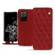 Samsung Galaxy S20+ 5G leather case - Tomate - Couture ( Pantone 187C ) 