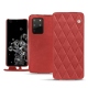 レザーケース Samsung Galaxy S20+ 5G - Cerise vintage - Couture