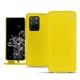 Custodia in pelle Samsung Galaxy S20+ 5G - Jaune fluo