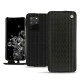 Lederschutzhülle Samsung Galaxy S20+ 5G - Abaca nero