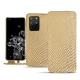 Samsung Galaxy S20+ 5G leather case - Serpent sabbia