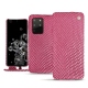 Capa em pele Samsung Galaxy S20+ 5G - Serpent ciclamino