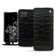 レザーケース Samsung Galaxy S20+ 5G - Crocodile nero