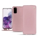 Capa em pele Samsung Galaxy S20 - Rose ( Nappa - Pantone 2365C ) 