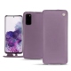 Custodia in pelle Samsung Galaxy S20 - Lilas ( Nappa - Pantone 2645U ) 
