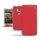 Custodia in pelle HTC One Max  - Tomate ( Pantone 187C ) 
