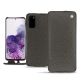 Housse cuir Samsung Galaxy S20 - Anthracite ( Pantone 424C ) 