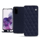 Housse cuir Samsung Galaxy S20 - Cobalt - Couture ( Pantone 2766C ) 