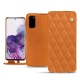 Custodia in pelle Samsung Galaxy S20 - Mandarine vintage - Couture