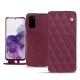 レザーケース Samsung Galaxy S20 - Prune vintage - Couture