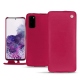 Housse cuir Samsung Galaxy S20 - Rose fluo