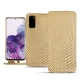 レザーケース Samsung Galaxy S20 - Serpent sabbia