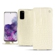 Custodia in pelle Samsung Galaxy S20 - Crocodile milk