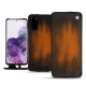 Funda de piel Samsung Galaxy S20 - Marron Patine