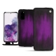 レザーケース Samsung Galaxy S20 - Violet Patine