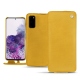 レザーケース Samsung Galaxy S20 - Jaune soulèu