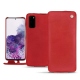 Custodia in pelle Samsung Galaxy S20 - Rouge troupelenc